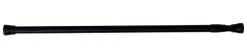 GEYSER® forhængsstang sort 70-120 cm Ø22 mm
