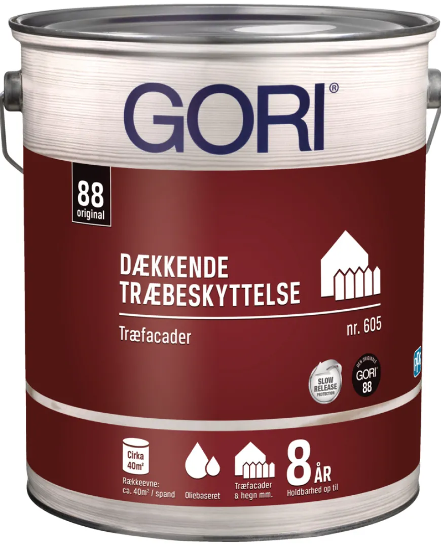 GORI 605 dækkende træbeskyttelse lys dodenkop 5 liter