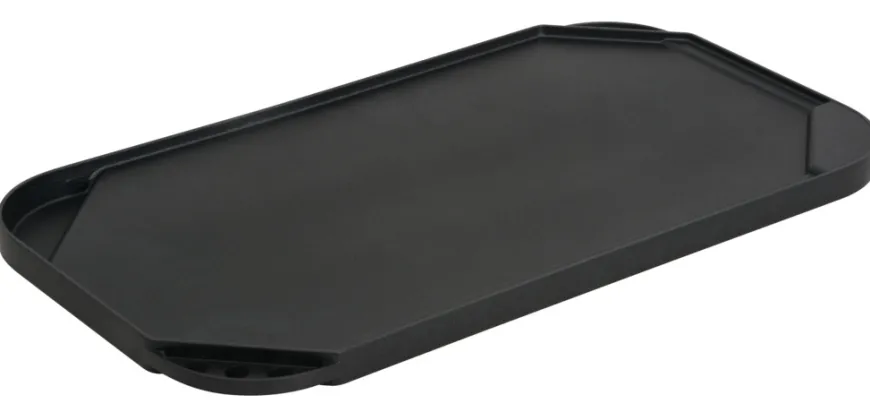Grillplade helstøbt 49,5 x 27,3 cm - Grillexpert®
