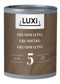 Grundmaling hvid 0,75 liter - LUXI®