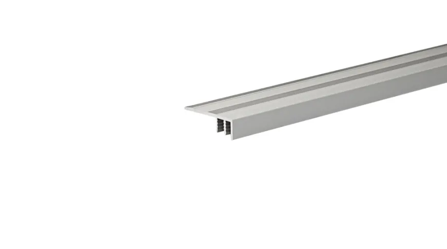 Gulvprofil til trin alu folieret 2 x 30 x 1800 mm