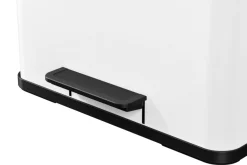 Hailo pedalspand Öko Trio Plus hvid