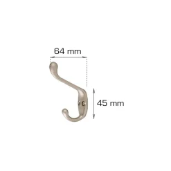 Hattekrog dobbelt satin