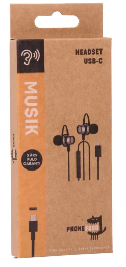 Headset med USB-C