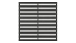 Hegn sort grundmalet 180 x 180 cm