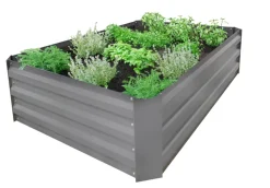 Højbed Easy M galvaniseret 120 x 80 cm