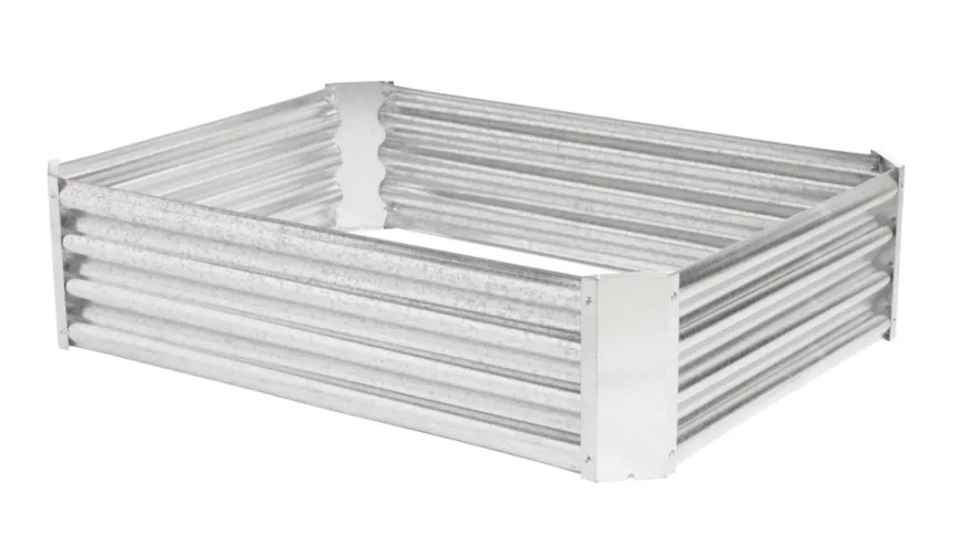 Højbed i metal 120 x 80 x 30 cm - Garden®