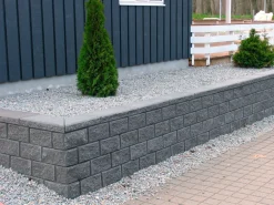Hjørnesten Lock-Block og Lock-Block XL grå