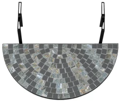 Hængebord altan Rom mosaik 70 x 36 cm - Sunlife®