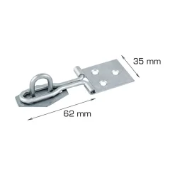 Hængelåsoverfald 62 mm