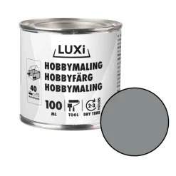 Hobbymaling sølv 100 ml - LUXI®