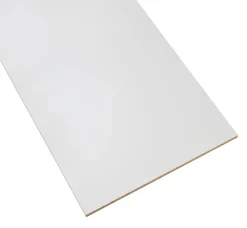 Hobbyplade hvid 18 mm x 60 cm x 250 cm