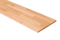 Hylde i eg 18 mm x 30 x 120 cm