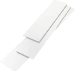 Hylde melamin hvid 16 mm x 20 x 80 cm