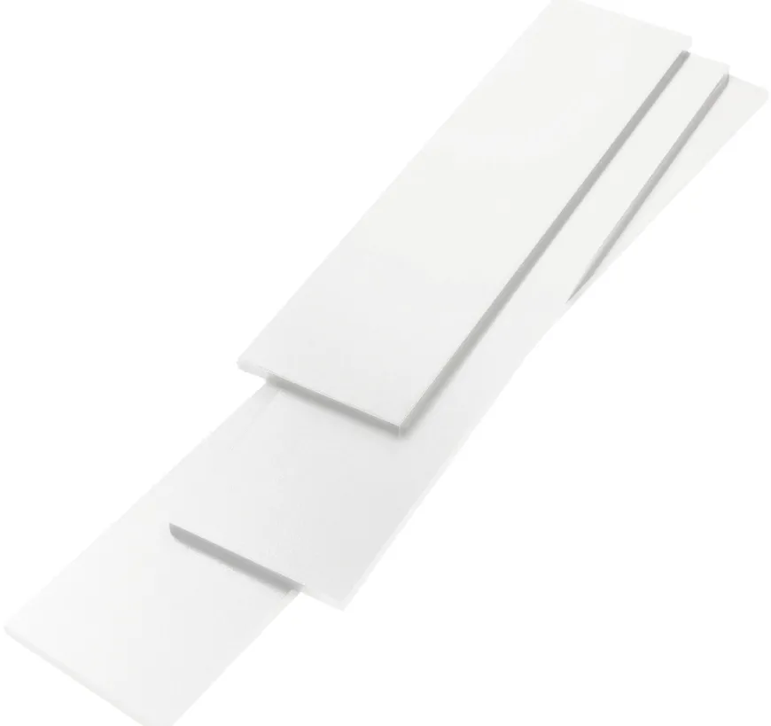 Hylde melamin hvid 16 mm x 20 x 80 cm