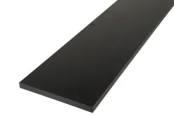 Hylde melamin sort 16 mm x 20 x 120 cm