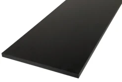 Hylde melamin sort 16 mm x 30 x 100 cm