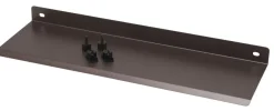 Hylde til akustikpanel 35,5 x 11 cm bruneret stål