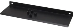 Hylde til akustikpanel 35,5 x 11 cm sort - Køb i butik