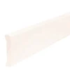 Indfatning glat plast hvid - 14 x 65 x 2200 mm