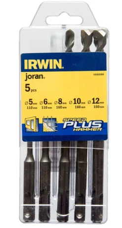 Irwin Speedhammer Plus hammerbor 5 dele
