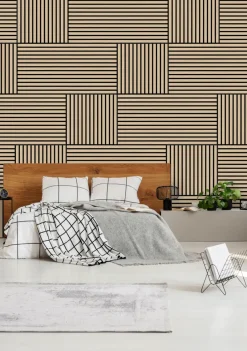 Jangal Modular Wall akustikpanel 52 x 52 cm - Fanal Oak