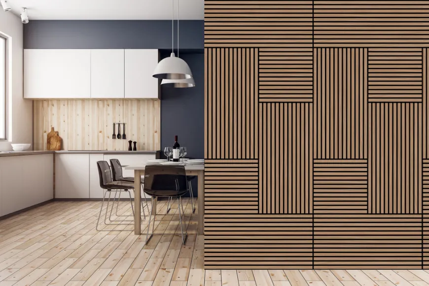 Jangal Modular Wall akustikpanel 104 x 52 cm - Davert Oak