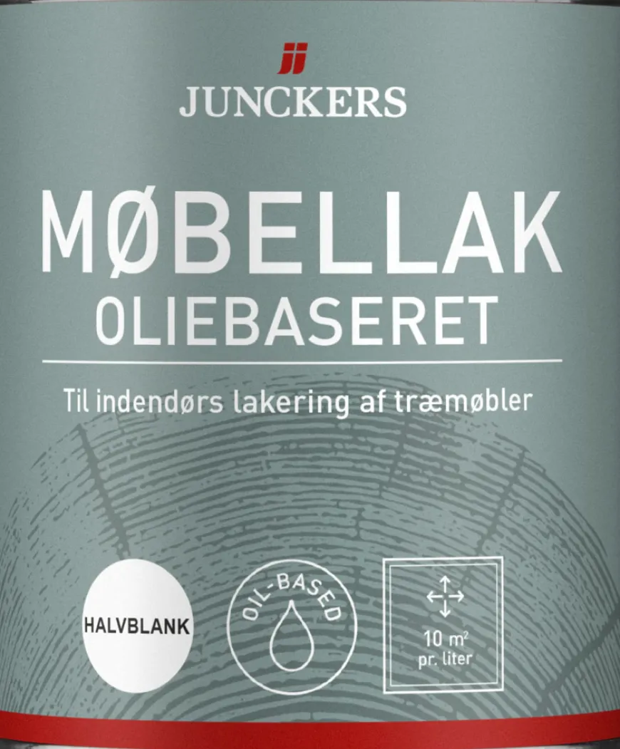 Junckers MøbelLak halvblank oliebaseret 0,75 liter