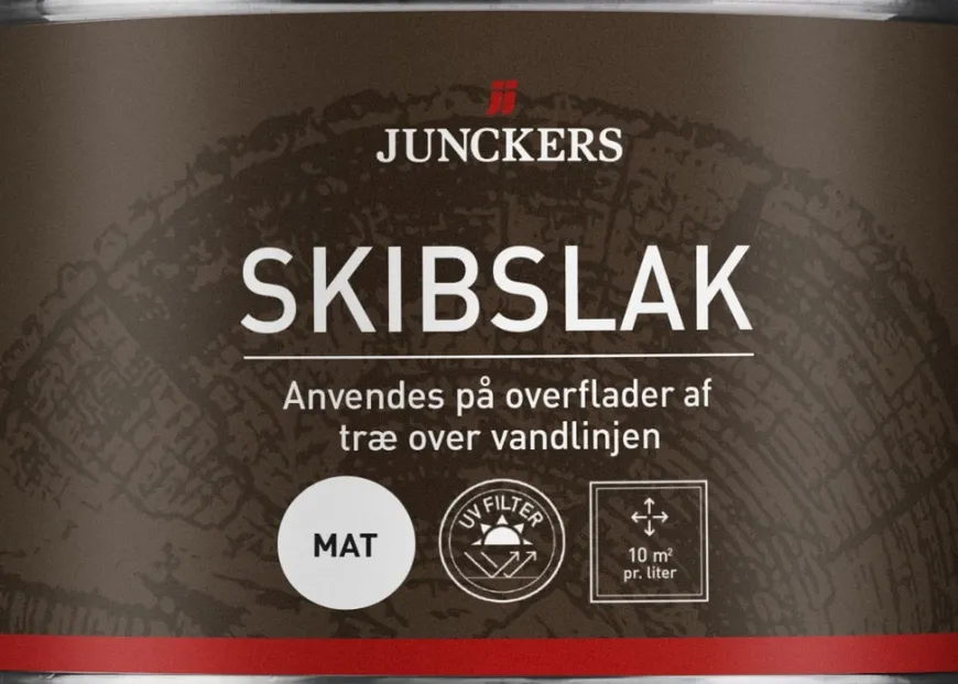 Junckers SkibsLak mat 0,375 liter