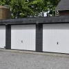 Jyde stålvippeport 248 x 199 cm hvid