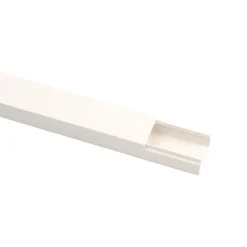Kabelkanal hvid 16 x 16 mm selvklæbende - Elworks