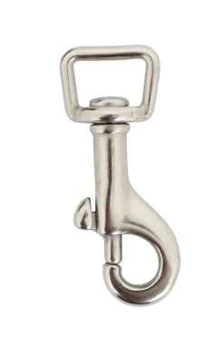 Karabinhage 50 mm rustfri stål