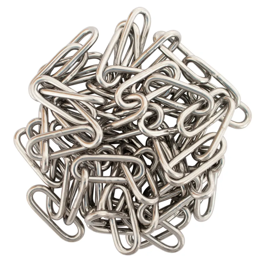 Kæde langleddet rustfri stål Ø3 mm x 2 meter