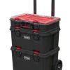 Keter Stack n Roll værktøjskasser m/hjul 53 × 41 × 93 cm