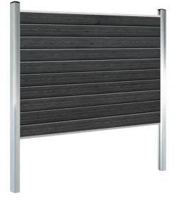 Kirkedal Alu hegn startsæt 128 x 180 cm
