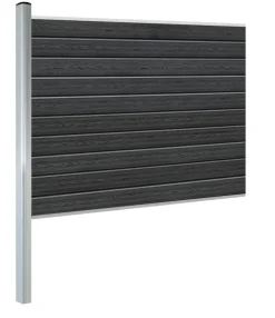 Kirkedal Alu hegn tilkøbssæt 128 x 180 cm