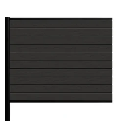Kirkedal Alu Light hegn tilkøbssæt sort 156 x 150 cm