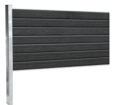 Kirkedal galvaniseret hegn K1 tilkøbssæt 90 x 180 cm