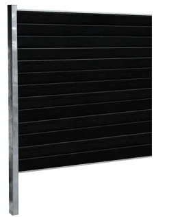 Kirkedal galvaniseret hegn K1 tilkøbssæt 180 x 180 cm