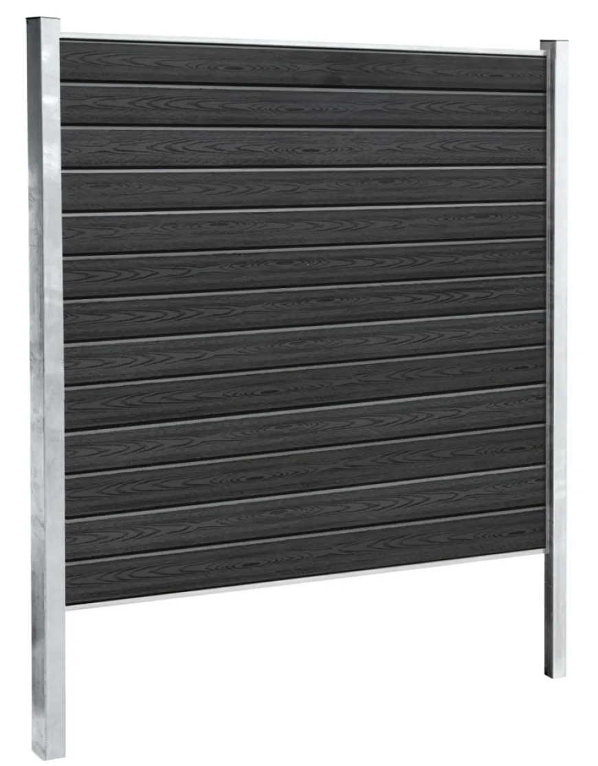 Kirkedal galvaniseret hegn K1 startsæt 180 x 180 cm