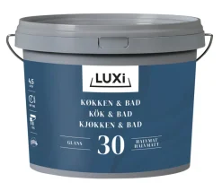 Køkken & Bad 30 vægmaling modehvid 4,5 liter - LUXI®