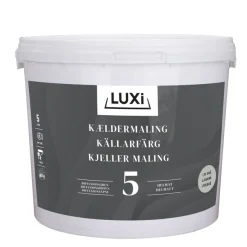 Kældermaling 5 lys betongrå 5 liter - LUXI®