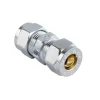 Klemmeringskobling 10 mm krom