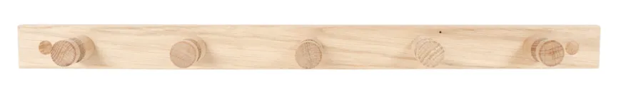 Knagerække fyrretræ 50 cm