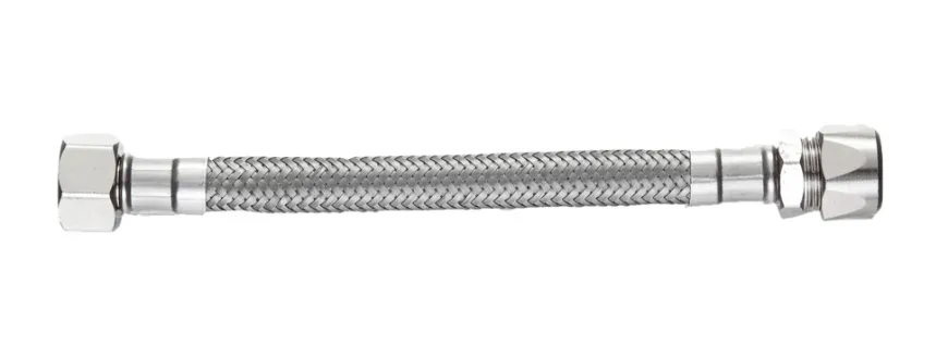 Kombi Flex forlængerslange 25 cm 10 mm x 1/2" omløber