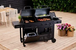 Kombigrill til gas og kul - Grillexpert®
