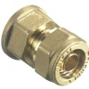Kompressionsmuffe til PEX 15 mm x 1/2"