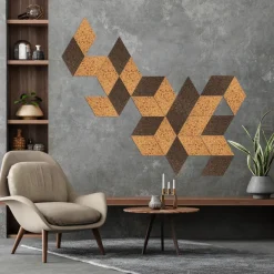 Korkpanel diamond country 6 stk.