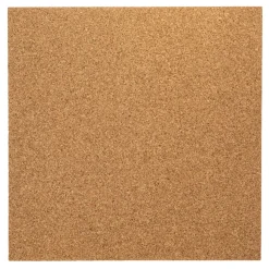 Korkplade m/klæb 500 × 500 × 5 mm 4-pk.