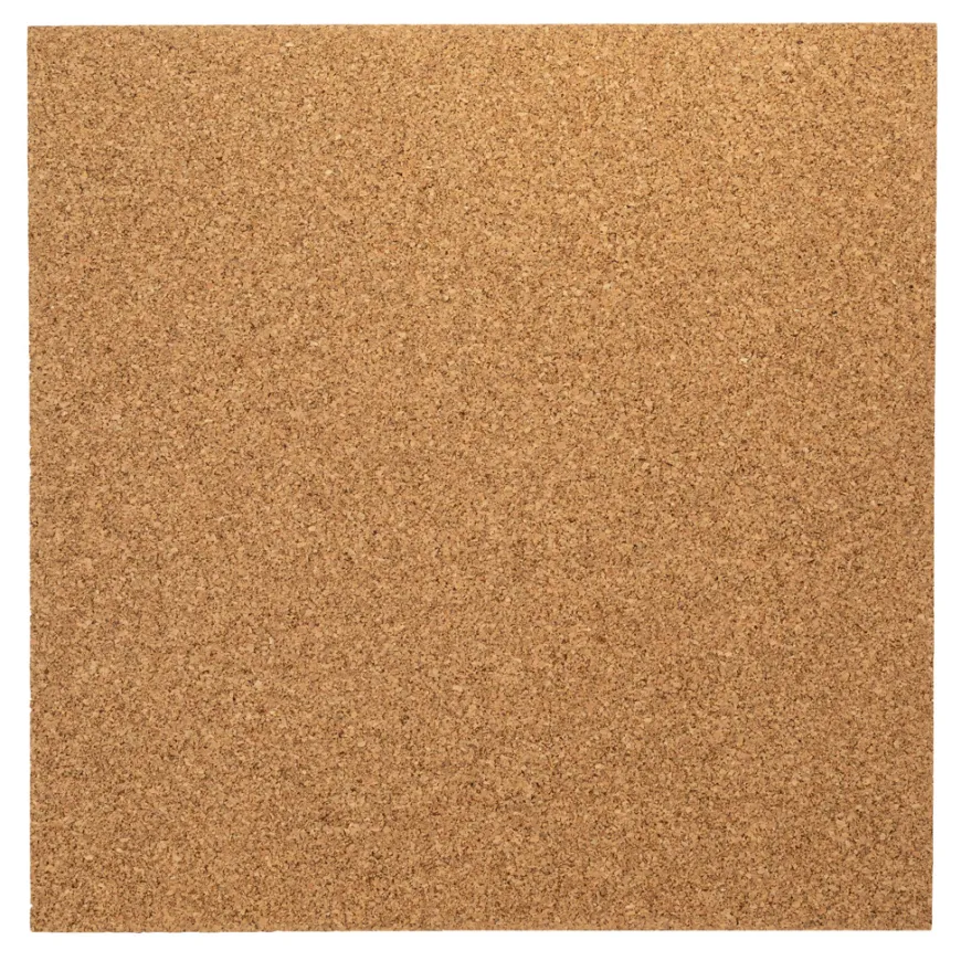 Korkplade m/klæb 500 × 500 × 5 mm 4-pk.
